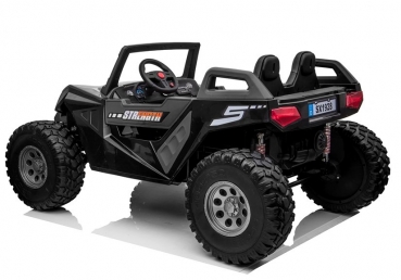 Kinderfahrzeug 12V 4x4 Buggy UTV 2000 Kinder Elektro Auto Kindauto Ledersitz EVA Gummiräder