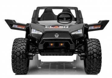 Kinderfahrzeug 12V 4x4 Buggy UTV 2000 Kinder Elektro Auto Kindauto Ledersitz EVA Gummiräder