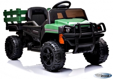 Kinderfahrzeug 12V Kinder Elektro Auto Pickpower MP3 USB Ledersitz EVA Gummiräder 2,4 GHZ