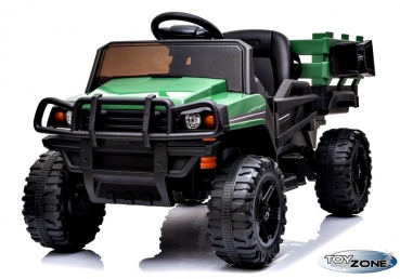 Kinderfahrzeug 12V Kinder Elektro Auto Pickpower MP3 USB Ledersitz EVA Gummiräder 2,4 GHZ
