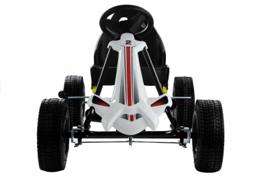 Gokart Kinderfahrzeug Tretfahrzeug Monster Pedal Go-Kart Tretauto Luftbereifung Freilauf