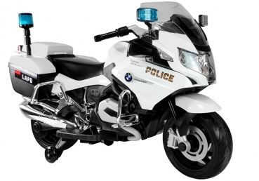 Kinder Elektro Motorrad Polizei BMW  EVA Räder Kindermotorrad Frontscheinwerfer