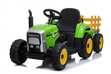 Kinderfahrzeug Traktor Farmer mit Anhänger Elektrotraktor Kinderauto Kindertraktor
