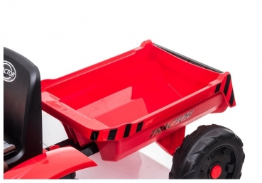 Kinderfahrzeug 12V Traktor mit Anhänger 1.5 m länge Elektrotraktor Kinderauto Kindertraktor