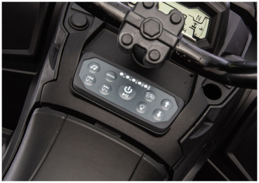 Kinderauto 24V 800Watt Kinder Elektro Auto Quad ATV 1000R 6 x 6 Crawler MP3 Ledersitz EVA Räder 2,4 GHZ