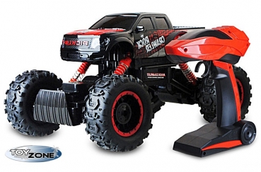 RC Auto Rock Crawler RC Monstertruck 2,4GHz 4 WD Auto 1:14 Komplettset