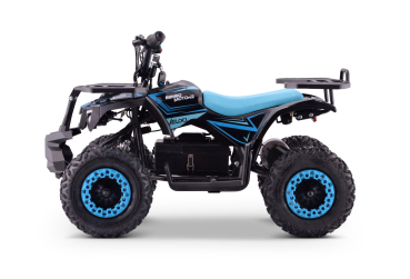 Kinder Quad ATV Elektro 36V 800W Eco Velo blau