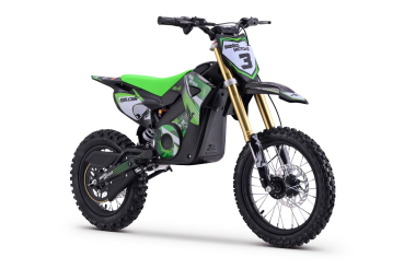 Kinder Motocross Crossbike Falcoon 48V 1600W Lithium Brushless Motor 50km/h Kinder Dirtbike grün