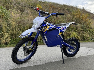 Sport Spirit Elektro Dirtbike Motocross 2000 Watt 60V 80km/h Lithium 14"17" Bereifung