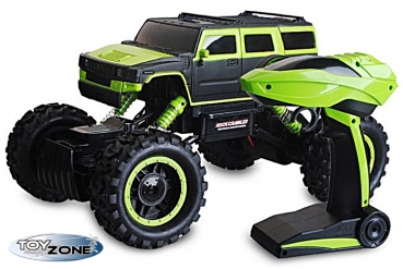 RC Auto Rock Crawler RC Monstertruck rot 2,4GHz 4 WD Climbing Auto 1:14 Komplettset