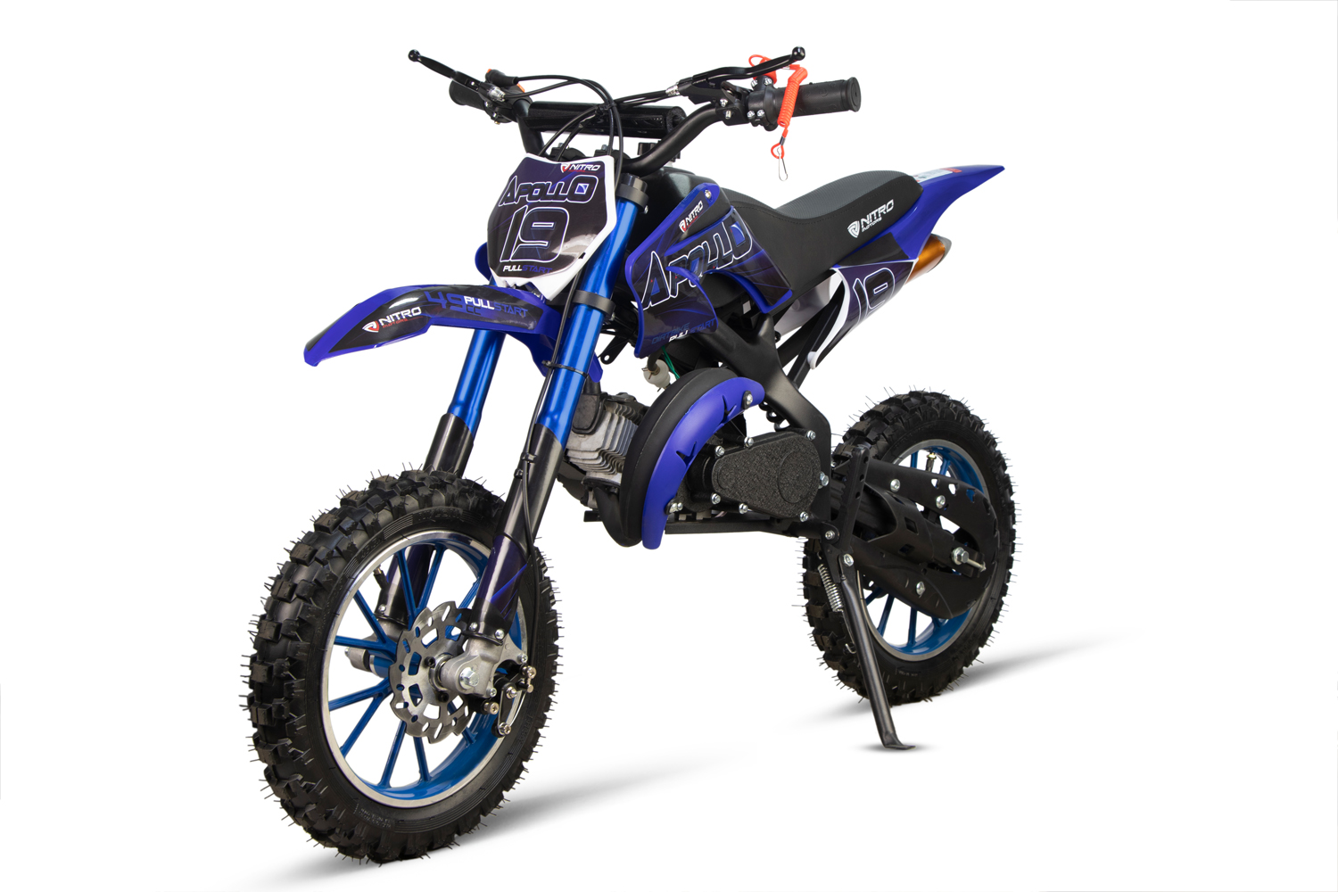 49cc 2 Takt Quad Nitro - Motocross Kindermotorrad Pit Dirt Bike