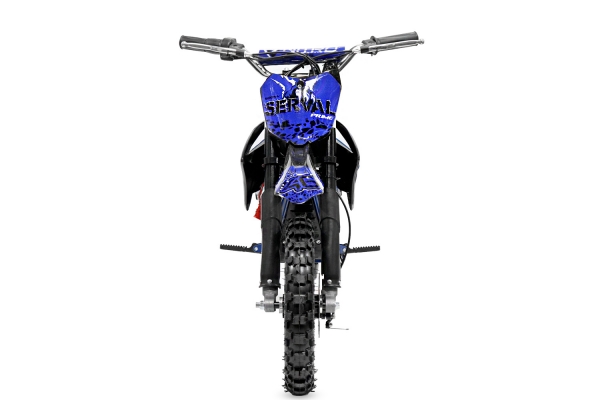 Kinder Motocross Crossbike Nitro Motors 500W Serval Eco Prime 10/10 500W 36V Dirt Bike Scheibenbremsen Luftbereifung Pocket Bike grün