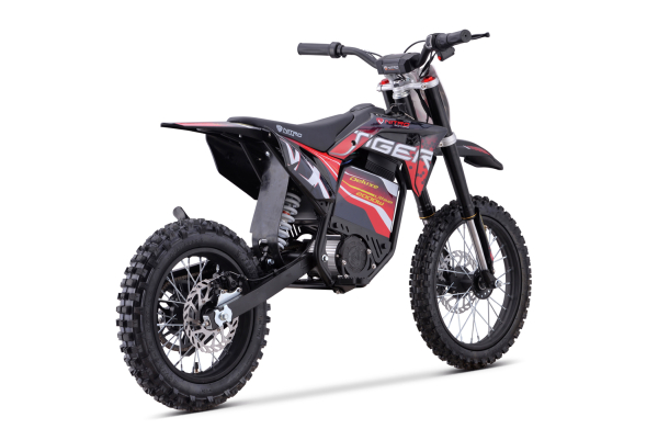 Kinder Motocross Nitro Motors E-Dirtbike 2000W 60V Tiger Lithium 14" DELUXE grün