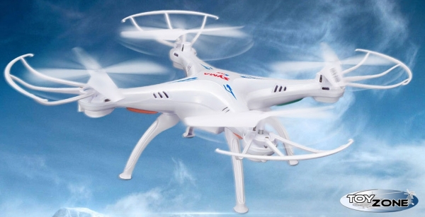 RC Quadrocopter Syma X5SW RC Drohne weiß inkl. HD Kamera 6-Achsen Gyro 2.4 GHZ RTF Headless Modus