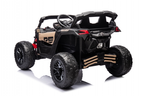 Kinderfahrzeug  Buggy Can Am Kinder Elektro Auto EVA Gummiräder Kinderquad Elektro khaki