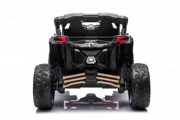 Kinderfahrzeug  Buggy Can Am Kinder Elektro Auto EVA Gummiräder Kinderquad Elektro khaki