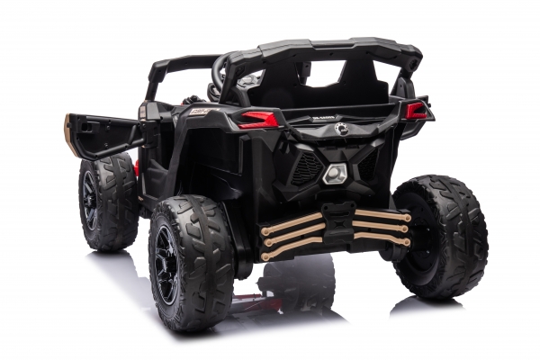 Kinderfahrzeug  Buggy Can Am Kinder Elektro Auto EVA Gummiräder Kinderquad Elektro khaki