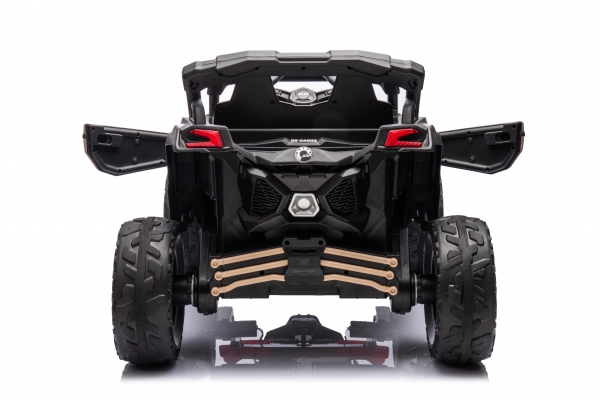 Kinderfahrzeug  Buggy Can Am Kinder Elektro Auto EVA Gummiräder Kinderquad Elektro khaki