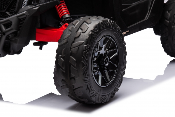 Kinderfahrzeug  Buggy Can Am Kinder Elektro Auto EVA Gummiräder Kinderquad Elektro khaki