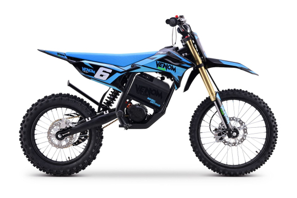 Kinder Motocross Crossbike Venom Plus 72V 8000W Lithium Brushless Motor 80km/h Kinder Dirtbike
