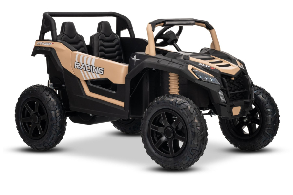 Kinderauto 24V Lithium Batterie Strong Kinder Elektro Auto 15km/h Kinderfahrzeug Elektro UTV2000 Strong Brushless Motor Metallgetriebe Luftreifen Scheibenbremsen Zweisitzer Ledersitz