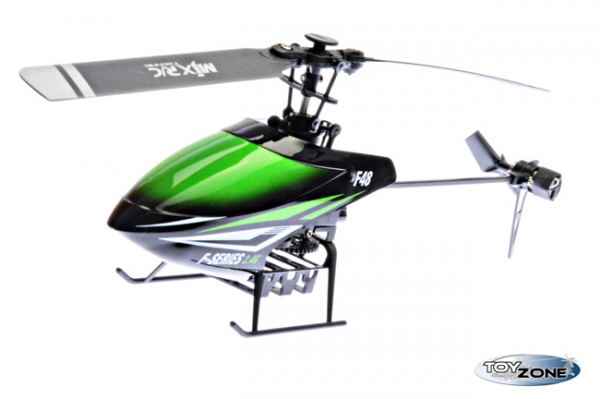 Rc Hubschrauber Flybarless F-648 4 Kanal 2.4 GHZ Digital GYRO Singel RTF