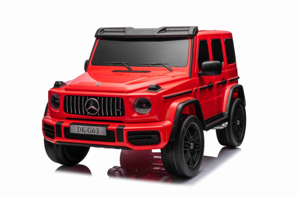 Kinderfahrzeug G63 AMG 12V 1,6m Kinder Elektro Auto Zweisitzer Ledersitz EVA Gummiräder