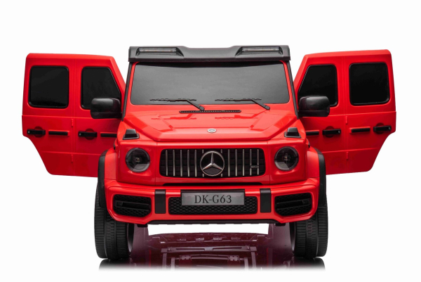 Kinderfahrzeug G63 AMG 12V 1,6m Kinder Elektro Auto Zweisitzer Ledersitz EVA Gummiräder