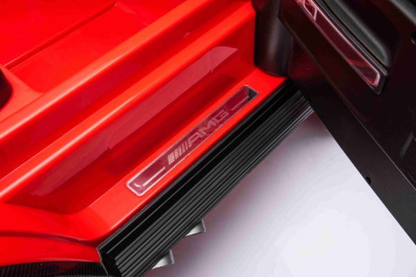 Kinderfahrzeug G63 AMG 12V 1,6m Kinder Elektro Auto Zweisitzer Ledersitz EVA Gummiräder