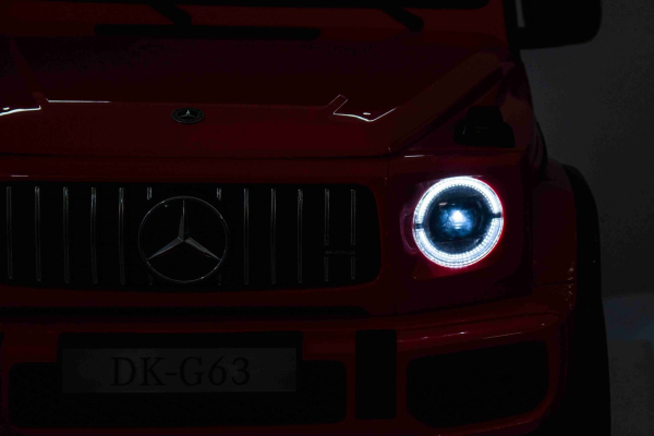 Kinderfahrzeug G63 AMG 12V 1,6m Kinder Elektro Auto Zweisitzer Ledersitz EVA Gummiräder