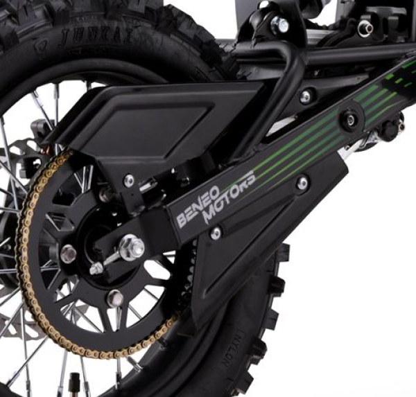 Kinder Motocross Crossbike Falcoon 48V 1600W Lithium Brushless Motor 50km/h Kinder Dirtbike grün
