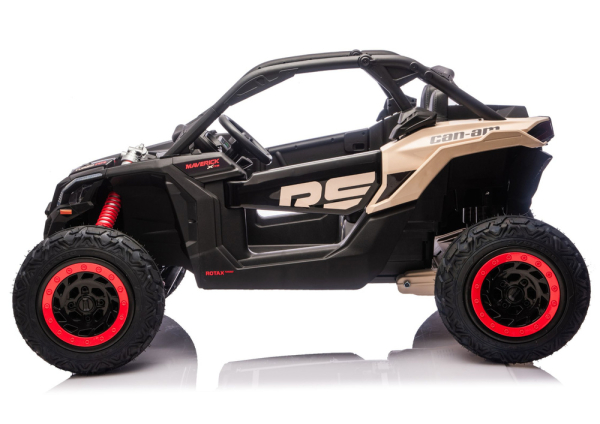 Kinderfahrzeug 24V 800Watt Can Am Turbo RR STRONG AIR Luftreifen Kinder Elektro Auto Kinderquad Elektro Buggy X-treme Zweisitzer Ledersitz
