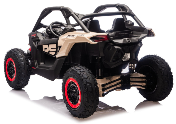 Kinderfahrzeug 24V 800Watt Can Am Turbo RR STRONG AIR Luftreifen Kinder Elektro Auto Kinderquad Elektro Buggy X-treme Zweisitzer Ledersitz