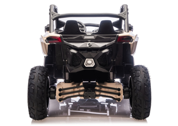 Kinderfahrzeug 24V 800Watt Can Am Turbo RR STRONG AIR Luftreifen Kinder Elektro Auto Kinderquad Elektro Buggy X-treme Zweisitzer Ledersitz