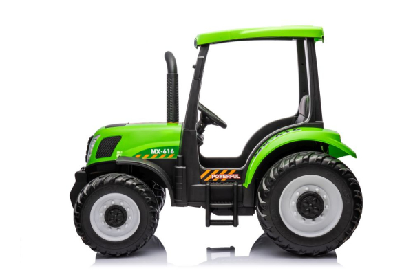 Kinderfahrzeug Traktor MX616 24V 400Watt mit Dach Elektrotraktor Kinderauto Kindertraktor