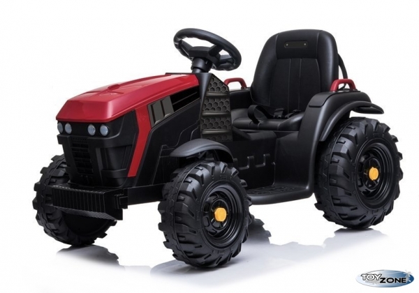 Kinderfahrzeug Traktor Future1000 mit Anhänger 1,6m Elektrotraktor Kinderauto Kindertraktor rot