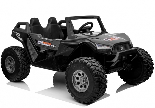 Kinderfahrzeug 12V 4x4 Buggy UTV 2000 Kinder Elektro Auto Kindauto Ledersitz EVA Gummiräder