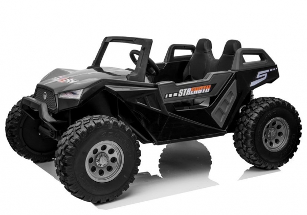 Kinderfahrzeug 12V 4x4 Buggy UTV 2000 Kinder Elektro Auto Kindauto Ledersitz EVA Gummiräder