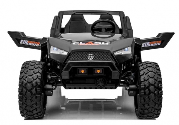 Kinderfahrzeug 12V 4x4 Buggy UTV 2000 Kinder Elektro Auto Kindauto Ledersitz EVA Gummiräder