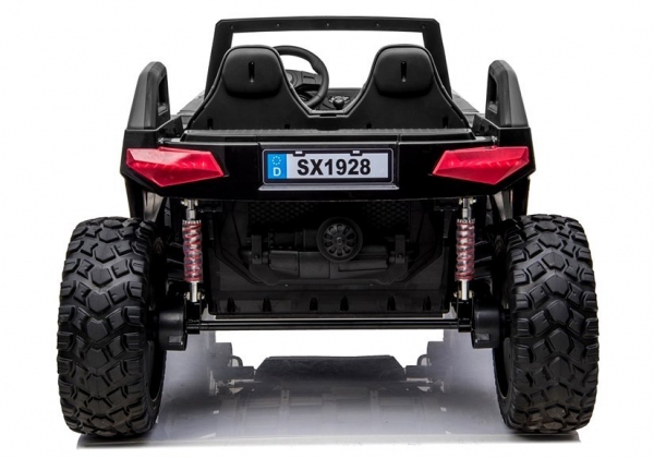 Kinderfahrzeug 12V 4x4 Buggy UTV 2000 Kinder Elektro Auto Kindauto Ledersitz EVA Gummiräder