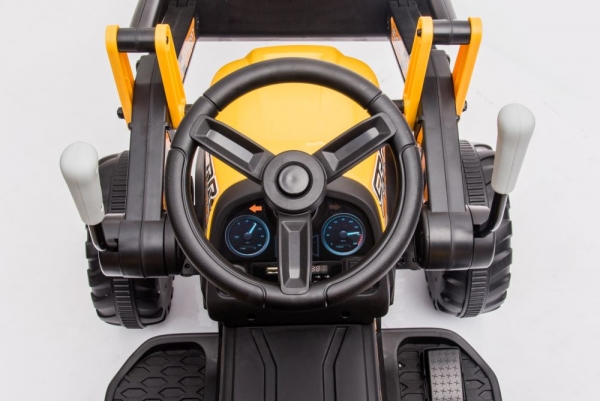 Kinderfahrzeug Traktor X2000 mit Frontlader und Anhänger 1,7m länge Elektrotraktor Kinderauto Kindertraktor