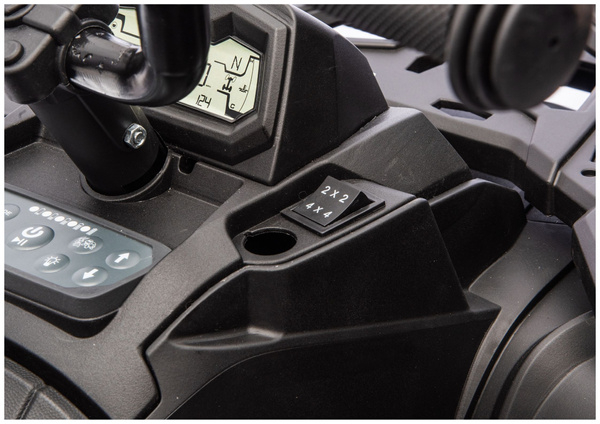 Kinderauto 24V 800Watt Kinder Elektro Auto Quad ATV 1000R 6 x 6 Crawler MP3 Ledersitz EVA Räder 2,4 GHZ