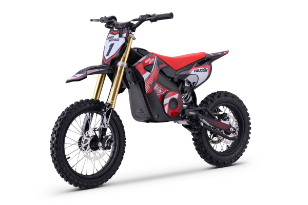 Kinder Motocross Crossbike Falcoon 48V 1600W Lithium Brushless Motor 50km/h Kinder Dirtbike grün