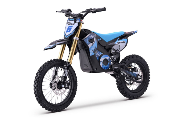 Kinder Motocross Crossbike Falcoon 48V 1600W Lithium Brushless Motor 50km/h Kinder Dirtbike grün