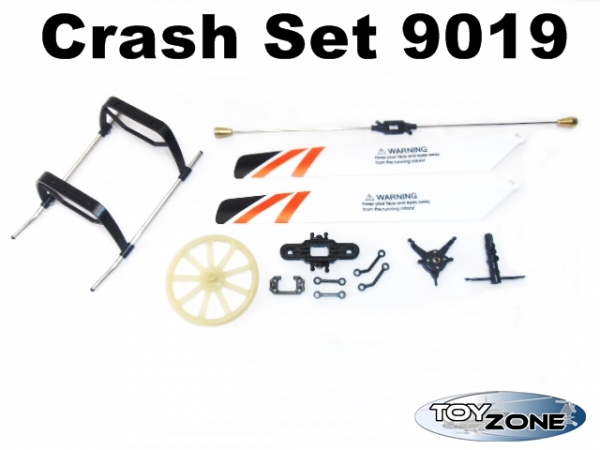 Ersatzteil Crash Set Hubschrauber 9012