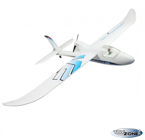 Rc Segelflugzeug Hawkrider V2 Motorsegler EPO RTF 1370mm 2,4 GHZ Brushless Flugzeug