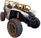 Kinderfahrzeug WILDCAT 24V 800Watt Kinder Elektro Auto 9km/h Kinderquad Elektro Quad Elektromotorrad Zweisitzer XXL Ledersitz EVA Gummiräder