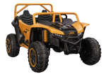Kinderfahrzeug WILDCAT 24V 800Watt Kinder Elektro Auto 9km/h Kinderquad Elektro Quad Elektromotorrad Zweisitzer XXL Ledersitz EVA Gummiräder