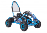 Kinderfahrzeug 48V 1000 Watt Buggy Predator Kinder Elektro Auto 30km/h Buggy Luftreifen blau