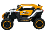 Kinderfahrzeug 12V 4x4 Kinder Elektro Kinderauto Buggy ULTRA Ledersitz EVA Gummiräder